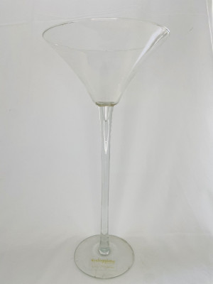 COMPOTEIRA MARTINE PÉ ALTO TRANSPARENTE (G) LOCAÇÃO