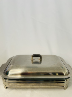 RECHAUD COM MARINEX VIDRO RETANGULAR - LOCAÇÃO