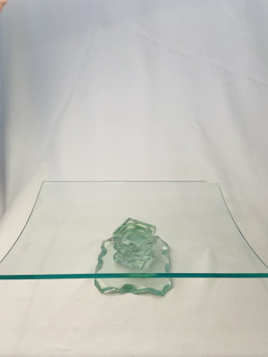 TRAVESSA RETANGULAR VIDRO - LOCAÇÃO 