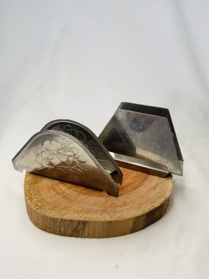 PORTA GUARDANAPO INOX - LOCAÇÃO