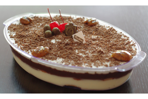 PAVÊ DE CHOCOLATE E CREME PIREX PAVÊ DE CHOCOLATE E CREME PIREX